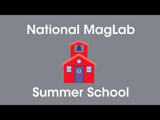 MagLab User Summer School: PPMS Measurement Techniques for Electrical Transport and Magnetometry