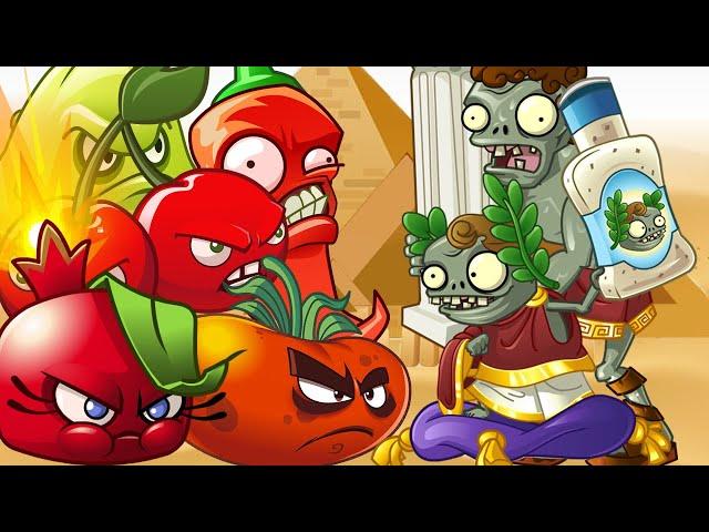 Зомби-Цезарь против супер-команды. РАСТЕНИЯ против ЗОМБИ 2 или PLANTS vs ZOMBIES 2. Серия 177