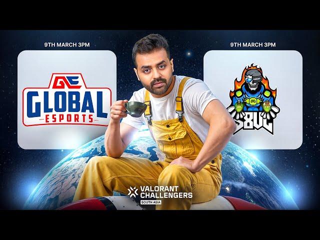 S8UL Vs GEA | VALORANT Challengers South Asia 2025 Split 1 - Day 6  | #Watchparty | Aajao !!