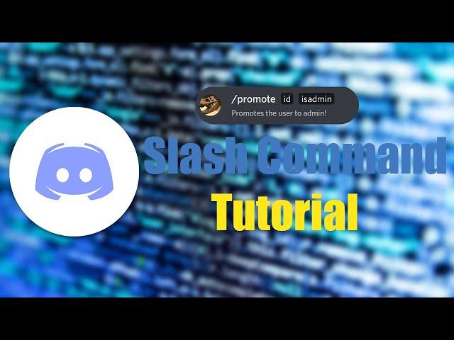 How to build a Discord.js Slash Command Bot? - Part 1 - Code Repository Included