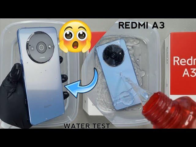 Redmi A3 Waterproof Test | Let's See if Redmi A3 is Actually Waterproof Or Not?