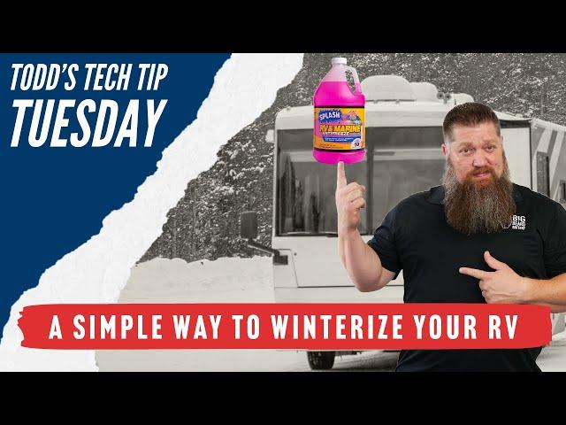 A Simple Way to Winterize Your RV