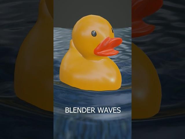 EASY Waves In Blender | 45 Seconds