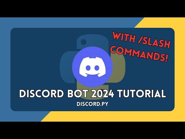 Make a Discord Bot with Slash Commands