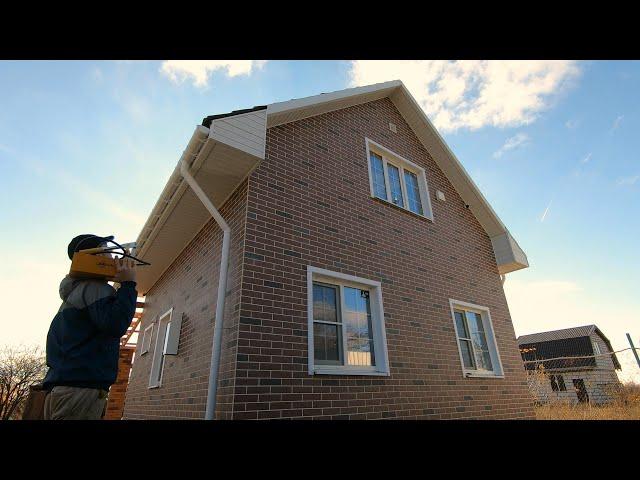 Creative Guy Built a House and made Amazing Heating from an Electric Boiler / Timelapse