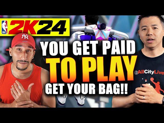 NEW DEAL HELPS YOU GET PAID TO PLAY 2K | NBA 2K24 NEWS UPDATE