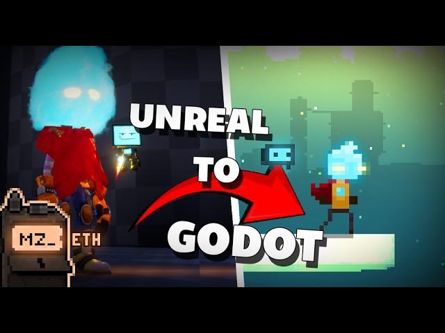 Turning an UNREAL 3D Action Platformer 2D in GODOT | Devlog