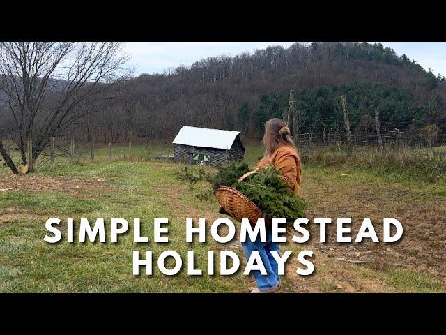 Cozy Christmas Homemaking on the Homestead | Raw Milk, Wreaths, & Apple Crisp | Imperfectly Perfect