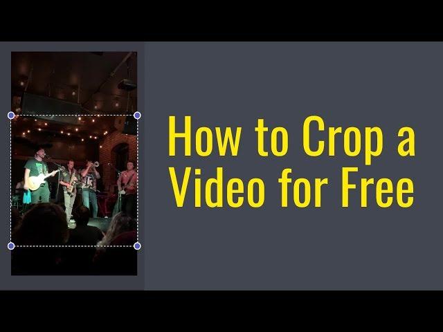 How to Crop a Video for Free Online