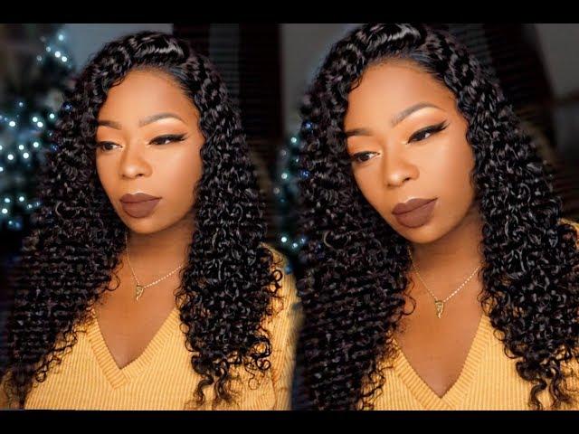 Perfect Juicy Curls Pre PLUCKED LACE front WIG | Ft LU HAIR