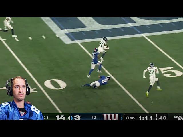 REACTING TO New York Giants vs Seattle Seahawks