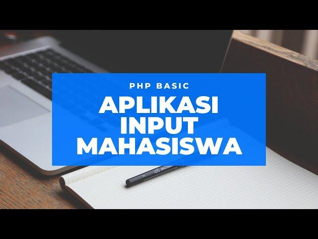 Aplikasi PHP standar form Input data dan form laporan menggunakan Bootstrap