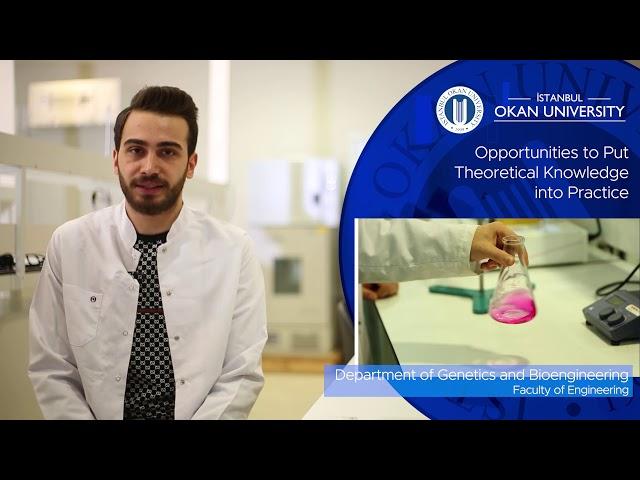 İstanbul Okan University -  Department of Genetics and Bioengineering