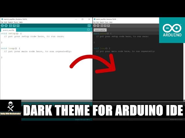 How to Download and Install Arduino IDE Dark Theme