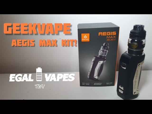 Geekvape Aegis Max Kit 21700! Vape Review | Vaping Sub Ohm Tank Kit Winner! | Egal Vapes TGFV