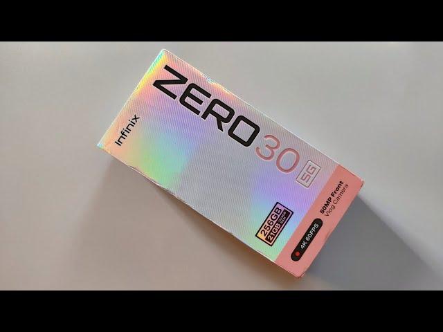 Infinix Zero 30 5G Unboxing - ASMR