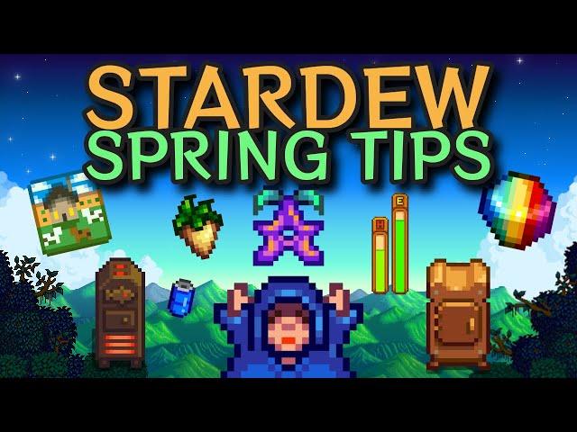 13 Tips & Tricks for your First Spring in Stardew Valley (1.6)