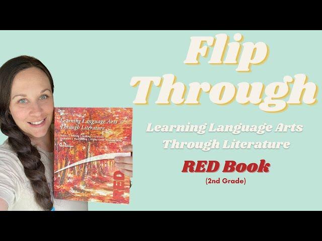 Learning Language Arts Through Literature Flip-through | LLATL Red | 2nd grade Grammar | Homeschool