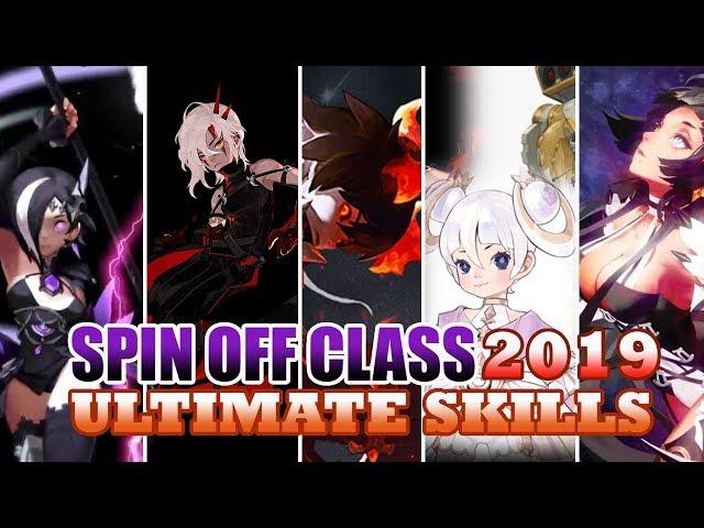 All Spin Off Classes Ultimate Skills Dragon Nest Sea 2019