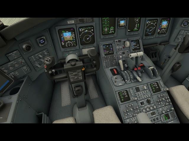 MSFS 2020: Aerosoft CRJ7 KIAD (FlightBeam) departure