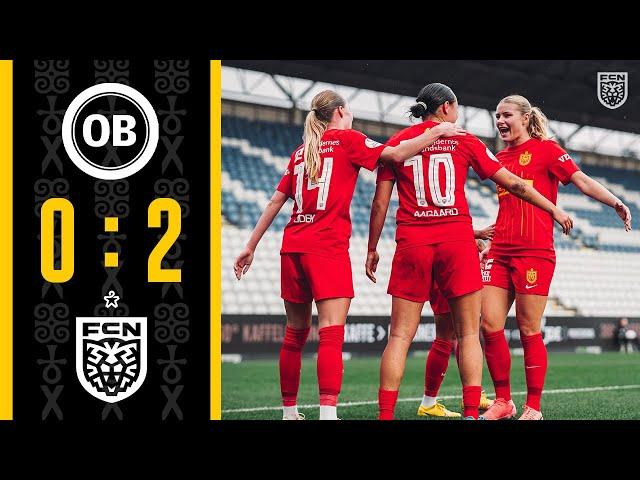 Gjensidige Kvindeliga Highlights: OBQ 0 - 2 FC Nordsjælland