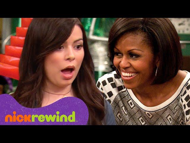 Michelle Obama Guest Stars on iCarly!  | Full Scene | NickRewind