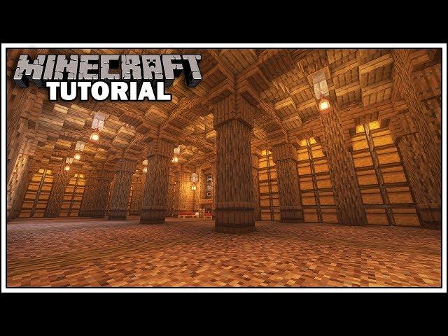 Minecraft Underground Storage Room Tutorial [How to Build]