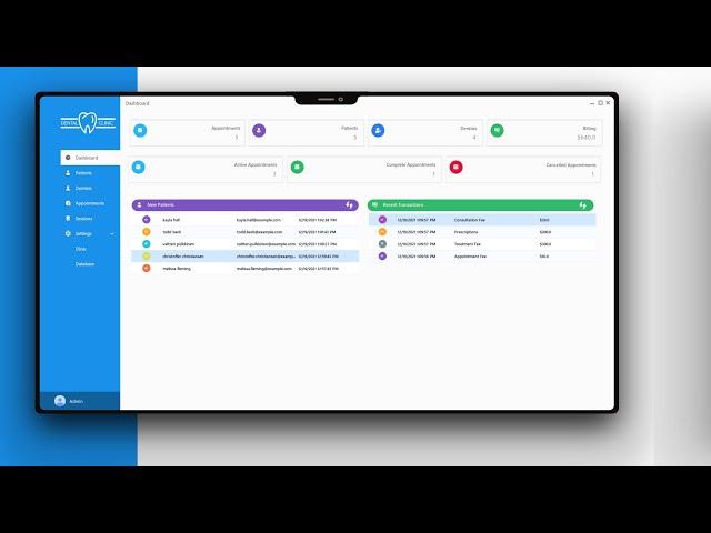 C# Modern Professional Dental Clinic Management Software  -  MySQL, SQL Server, Postgres SQL, Oracle