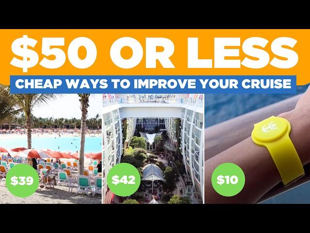 10 Fun Royal Caribbean upgrades under $50!