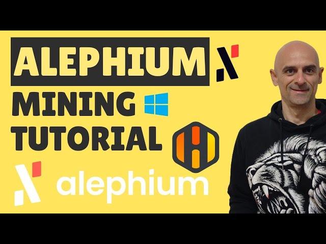 The Ultimate Alephium (ALPH) Mining Tutorial: GPU Mining on Windows and HiveOS #crypto