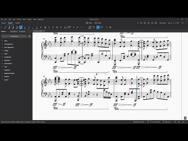 Tell your world (kz.livetune) Piano Arrangement (Sheet available)