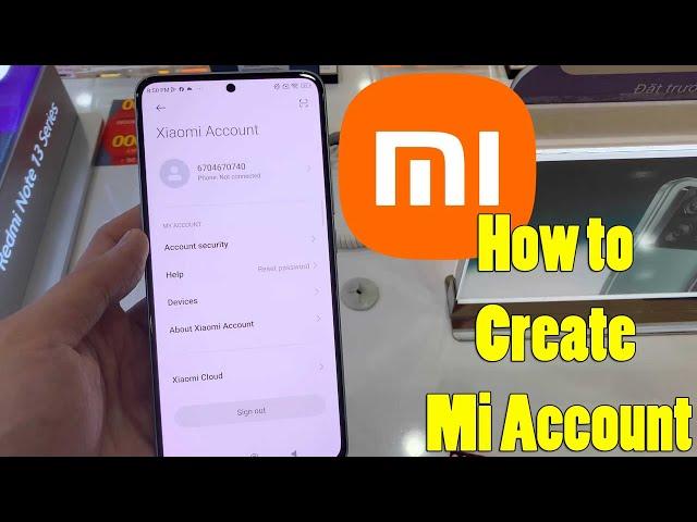 How to Create Mi Account 2024 | Create MI Account in Xiaomi 13T