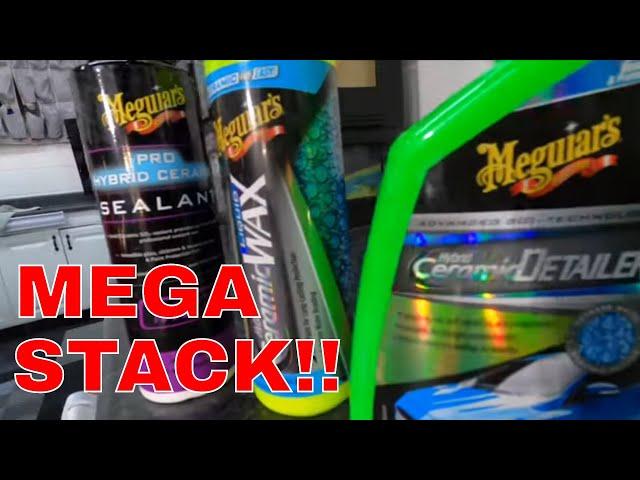 A Mega MEGUIAR'S Stack!! How Does It Hold Up? Let's Find Out!!