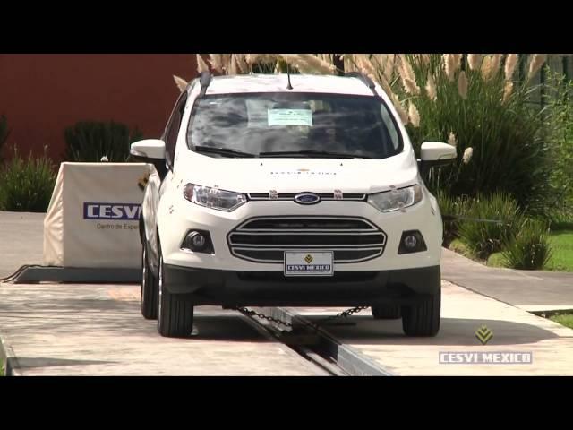 Low-speed crash test 2014 Ford EcoSport