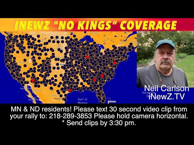 iNewZ "No Kings" Protests Coverage