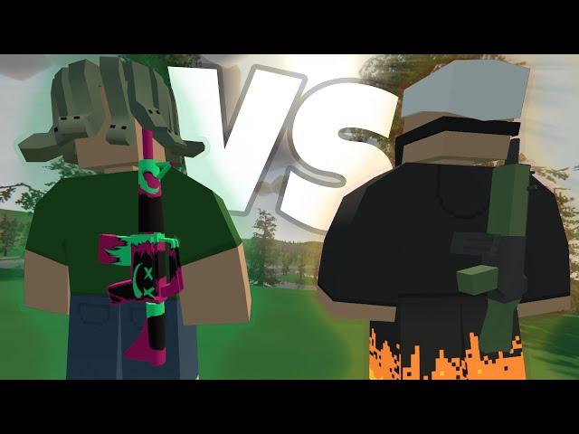 Unturned: Gun VS Gun || Maplestrike VS Chimera