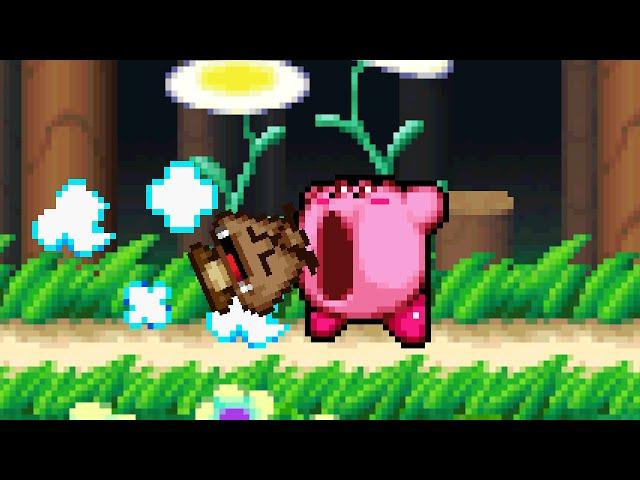 What would happen if Kirby inhaled a Goomba?