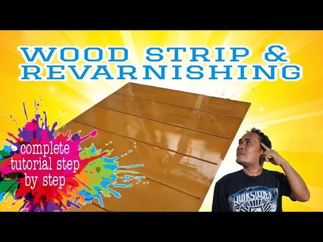 Wood Strip And Revarnishing | Best varnish/paints ideas & techniques