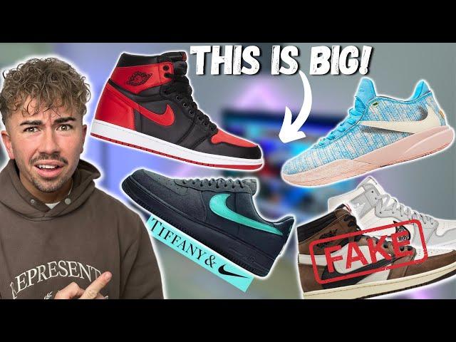 INSANELY Rare Jordan Coming BACK! HUGE Fake Sneaker Data Leak & More