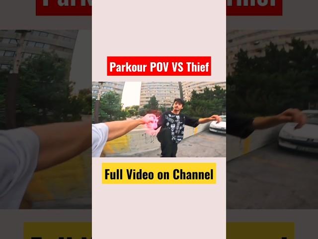 PARKOUR POV VS THIEF #parkour #thief #parkourpov