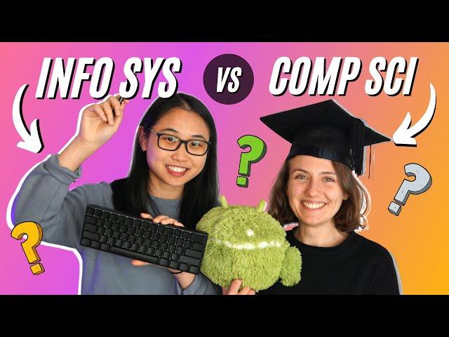 Computer Science vs Information Systems - which degree is right for you? W/ @TechwithLucy