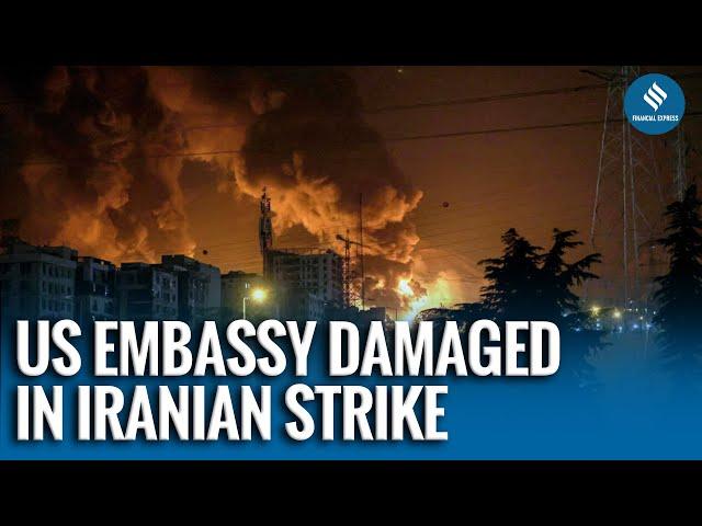 Iranian Missile Strike Hits US Embassy in Tel Aviv; Facility Closed, Footage Shows Extensive Damage