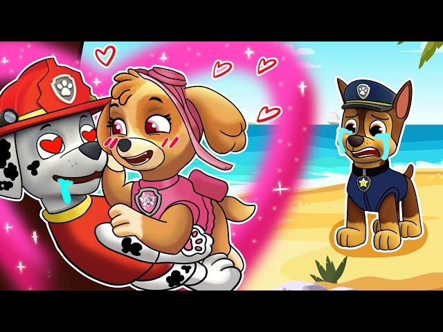 Marshall & Skye Falls In Love With Chase - Happy Story | Rainbow Friends 3