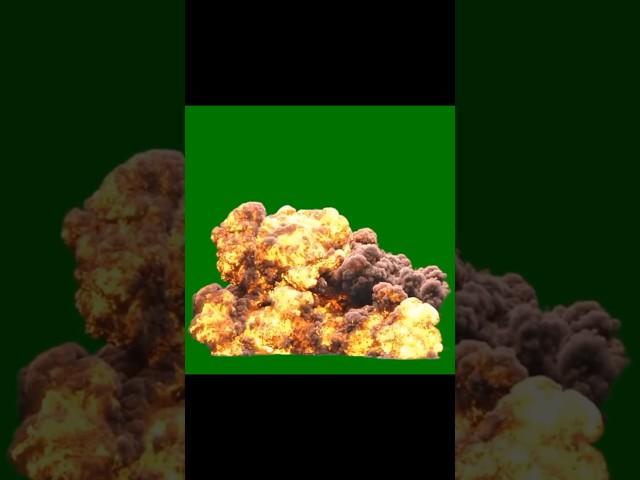 Bomb_Blasts Green Screen Effect #chromakey #greenscreenvideo