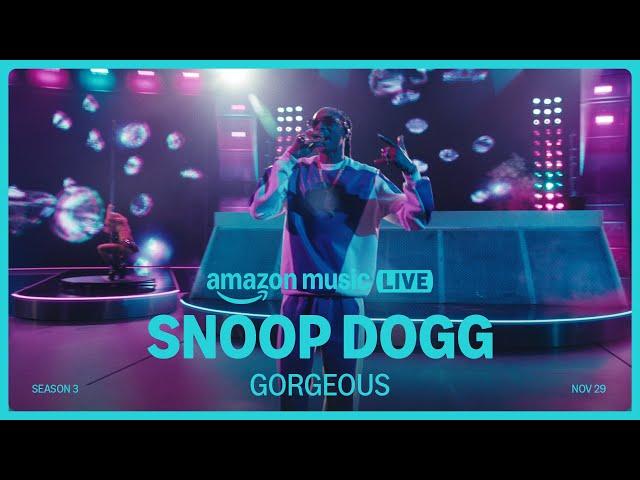 Snoop Dogg - Gorgeous (Amazon Music Live) | Amazon Music