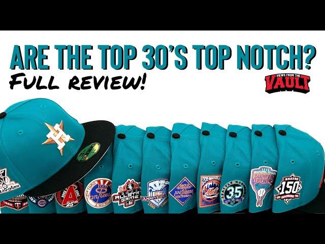 HAT CLUB EXCLUSIVE NEW ERA FITTED HAT REVIEW!  Is the Top 30 Collection worthy of the hype?