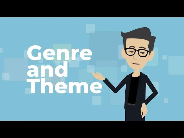 What is the difference between genre and theme?