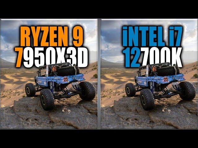 Ryzen 9 7950X3D vs i7 12700K Benchmarks - Tested 15 Games and Applications