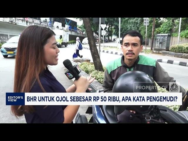 BHR Untuk Ojol Sebesar Rp 50 Ribu, Apa Kata Pengemudi?