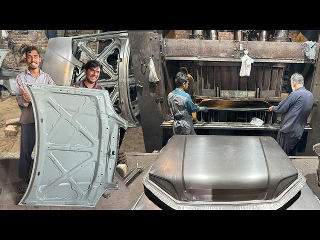 Manufactruing process of Car Hood in Pakistani Factory is Mind Blowing!